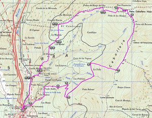 Mapa de la ruta